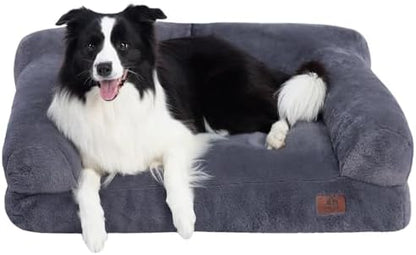 Hollypet Dog Large Cat Bed Puppy Couch Beds for Pets up to 50 lbs