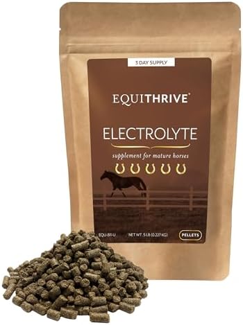 Equithrive Electrolyte Pellets Horse Supplement, .5 lbs, 3 Day Supply