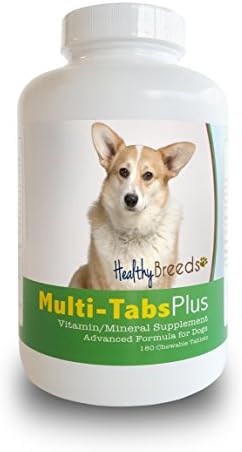 Healthy Breeds Cardigan Welsh Corgi Multi-Tabs Plus Chewable Tablets 180 Count