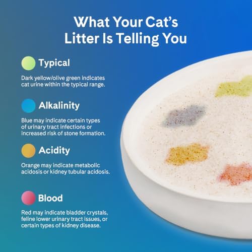 PrettyLitter Health Monitoring Cat Litter, Lotus Flower, 4-Pack, 6 lb. Bags
