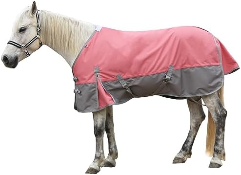 1200D Horse Blanket, 0g No-Fill Waterproof Turnout Rain Sheet