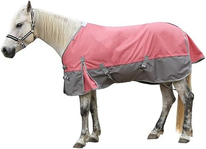 1200D Horse Blanket, 0g No-Fill Waterproof Turnout Rain Sheet