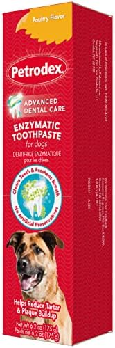 Petrodex Enzymatic Dog Toothpaste, Poultry Flavor, 6.2oz