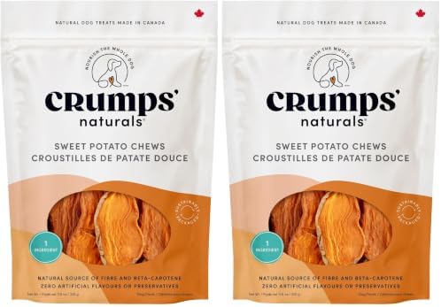 Crumps’ Naturals Sweet Potato for Pets,11.6-Ounce,(Pack of 2)