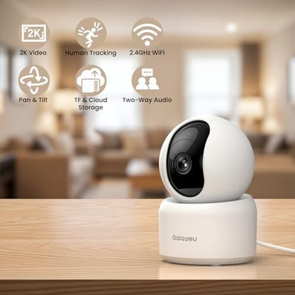 GALAYOU Indoor Cameras for Home Security in 2K, G2 4Pack