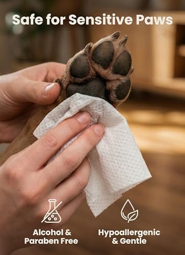 Pogi’s Dog Grooming Wipes – Hypoallergenic Pet Wipes for Paws, Body & Butt – Cleaning & Hydrating, Green Tea Scent, 100 Count (Pack of 3)
