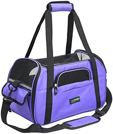 JESPET Soft-Sided Airline-Approved Dog & Cat Carrier Travel Bag