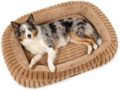 Orthopedic Dog Bed,Hip Joint Support Large Dog Crate Pad for Senior