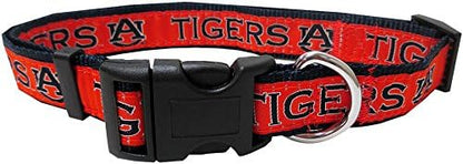 Pets First Collegiate PET Collar OLD VERSION Auburn Tigers Dog Collar, Size Small. Best Sports Team Collar for Dogs & Cats. A Shiny & Colorful Dog & Cat Collar Licensed by The NCAA