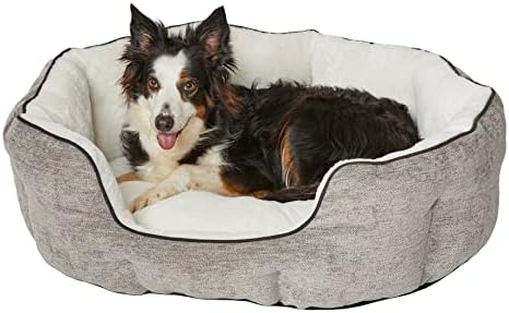 MidWest Homes for Pets Medium QuietTime Deluxe Pet Bed- Taupe/Fur