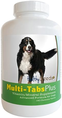 Healthy Breeds Bernese Mountain Dog Multi-Tabs Plus Chewable Tablets 180 Count
