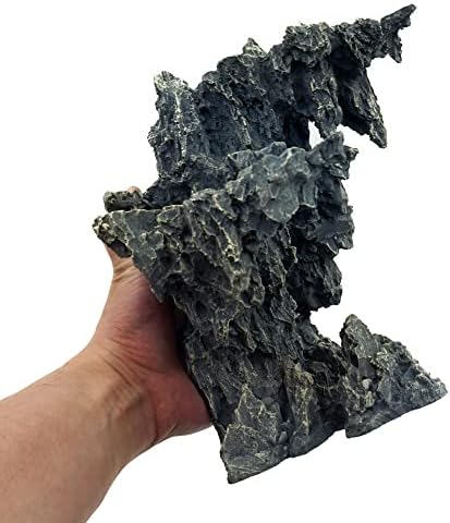 Allcolor Aquarium Rock Decor, Sky City Aquascape for 10+ Gallon Tanks