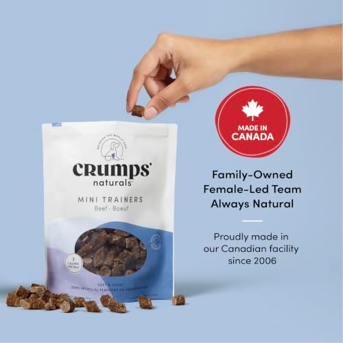 Crumps' Naturals Mini Trainers Semi Moist Beef 4.7oz