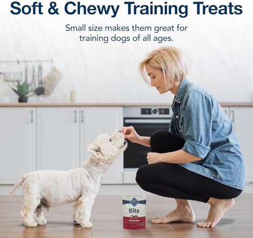 Blue Buffalo Bits Beef Training Treats, 4 oz