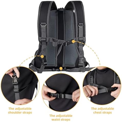 WOYYHO Pet Dog Carrier Backpack, Ventilated Small Dog Front Backpack