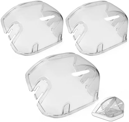 Rear Cover for Automatic Microchip Cat Pet Feeder - Prevents Persistent Pet from Getting Food from The Back of The Feeder (3 Pack)