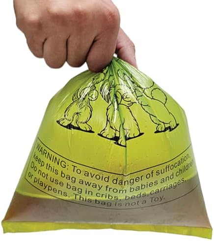 Level One Pets Pet Poop Leak Proof Waste Bags with Dispenser and Leash Clip, Lavender Scented, 9" x 13" Large Size, Bags (150)