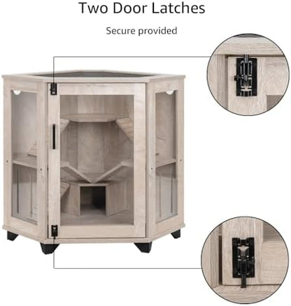 unipaws Chinchillas Hedgehog Cage with Ramp and House