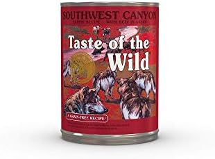 Taste of the Wild Southwest Canyon Wet Food Beef in Gravy 13.2oz Case of 12