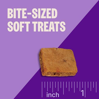 Wellness Soft Puppy Bites Dog Training Treats, Natural, Grain Free, Lamb and Salmon Recipe, 3 oz Bag