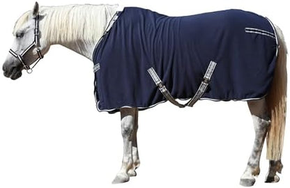 Horse Fleece Cooler Blanket, Moisture Wicking Post-Workout Drying