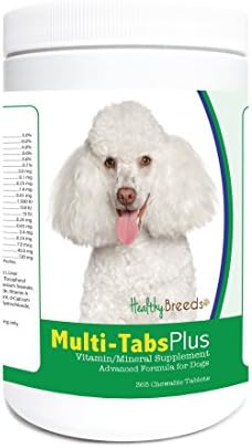Healthy Breeds Toy Poodle Multi-Tabs Plus Chewable Tablets 365 Count