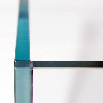 Allcolor Ultra Clear Rimless Aquarium Tank 6-60 gallons Low Iron Glass (7Gal - Top Glass Canopy)
