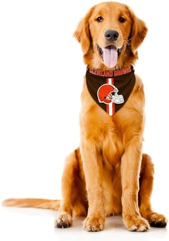 Littlearth NFL Reversible Pet Bandana - Officially Licensed Teams, Sizes XS to XL