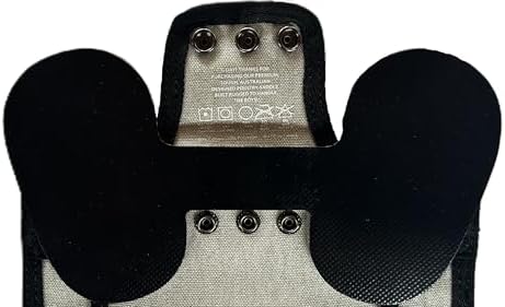 DOWN UNDER OUTDOORS 2 Medium-Large Chicken Saddles (Insulated Light Gray)