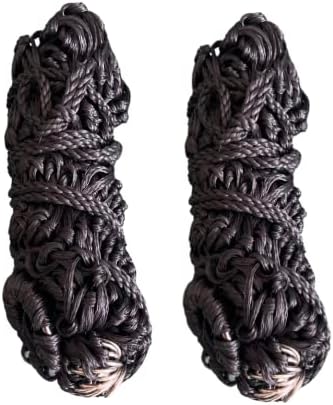 (2piece) XL Slow Feed Haynet 42” with 26 Rings Protection | Holes 2x2 inch | Slow Feed Haynet for Horses | Slow Feed Hay Bag | Multi_Pack_Combo_Deals (Pack_of_2, Black)