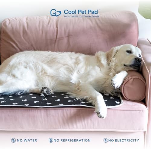 The Green Pet Shop Cool Pet Pad - Small, Disney’s Mickey & Minnie Mouse - Self-Cooling, Pressure Activated Mat for Dogs & Cats from 9-20 lbs - Non-Toxic Gel, No Water Needed