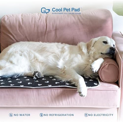 The Green Pet Shop Cool Pet Pad - Small, Disney’s Mickey & Minnie Mouse - Self-Cooling, Pressure Activated Mat for Dogs & Cats from 9-20 lbs - Non-Toxic Gel, No Water Needed