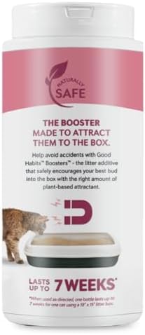 World's Best Cat Litter Boosters Good Habits Additive, 18 oz Canister