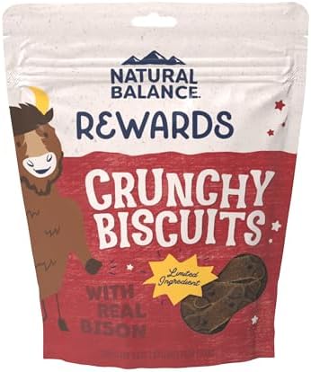 Natural Balance Rewards, Crunchy Biscuits, Bison, 14 oz