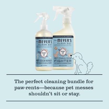 MRS. MEYER'S CLEAN DAY Pet Cleaning Kit, Coconut Leaf, 28 fl oz, 2 Pack