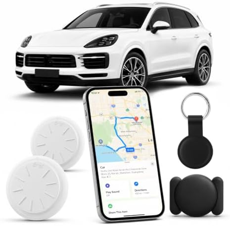 2 Pack GPS Tracker for Vehicles, Hidden Portable GPS Tracker No Monthly Fee