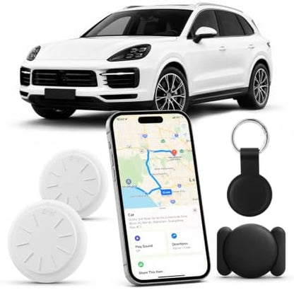 2 Pack GPS Tracker for Vehicles, Hidden Portable GPS Tracker No Monthly Fee
