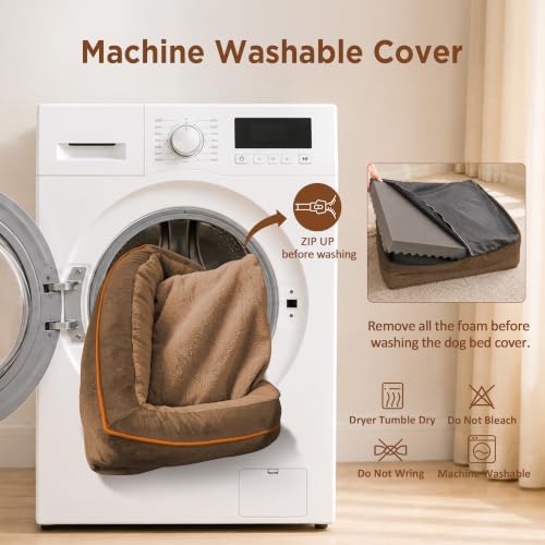Comfort Expression Waterproof Orthopedic Dog Beds for Large Sized Dog