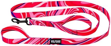 Wolfgang React Dog Leash Marbleswirl Print Large