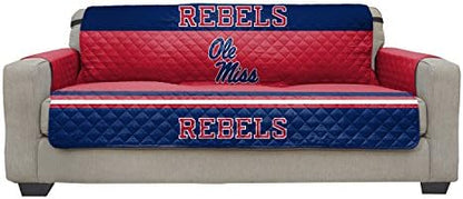 Pegasus Sports NCAA Microfiber Furniture Protector Cover with Elastic Straps
