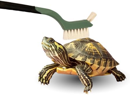 Turtle Cleaning Brush - Gently Remove Dirt from Turtles and Tortoises - Red by Snout and Shell