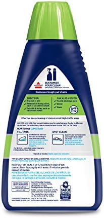 Bissell 74R7 Pet Stain & Odor Portable Machine Formula,32-Ounce,Fl Oz,(Pack of 2)