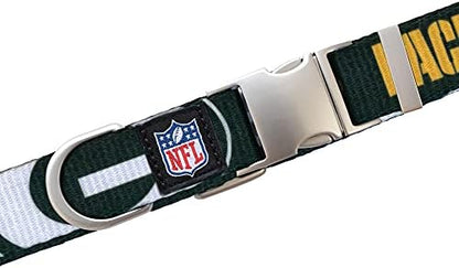 Littlearth NFL Detroit Lions Pet Premium Collar, Team Color, Small