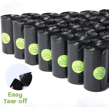 DREAM&GLAMOUR Dog Poop Bags,value pack,1200 Count Extra Thick and Strong Poop Bags for Dogs,60 Rolls,20 Doggy Bag Per Roll,Each Measures 9 x 13 Inches,Guaranteed Leak-Proof (Pack of 2)