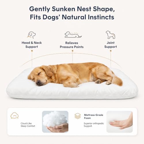Magic Dog Orthopedic Extra Large Dog Bed 47 Inch, Super Soft XL Pet Bed