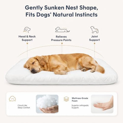 Magic Dog Orthopedic Extra Large Dog Bed 47 Inch, Super Soft XL Pet Bed
