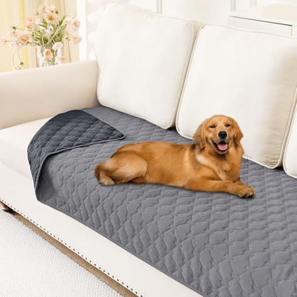 Smiry Waterproof Dog Bed Cover Blanket, Reversible Pet Blanket