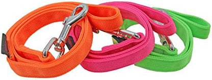 Puppia Authentic Neon Lead, Pink, Medium