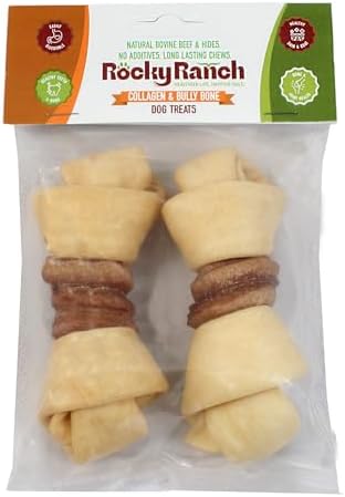 Rocky Ranch, Medium Chewer Bundle Pack, Beef Flavor, 15.92 oz, Adult Dog, Natural Chew Treats, Dental Care, High Protein. No additives