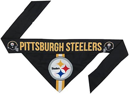 Littlearth NFL Reversible Pet Bandana - Officially Licensed Teams, Sizes XS to XL